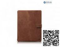 Чехол Zenus для Apple iPad New Prestige Vintage Portfolio Series (Brown)