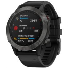 Умные часы Garmin Fenix 6 Pro, черный