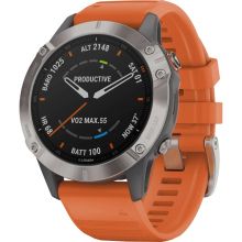 Умные часы Garmin Fenix 6 Sapphire титановый