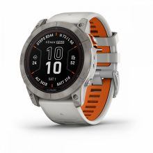 Умные часы Garmin Fenix 7X Pro Sapphire Solar Wi-Fi, Titanium/Fog Gray