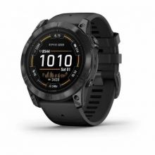 Смарт-часы Garmin Epix PRO (Gen 2) Standard Edition 47 мм, серый, черный силиконовый ремешок