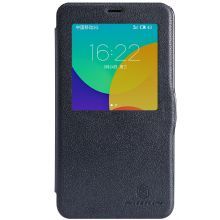 Чехол - книжка Nillkin для Meizu MX4 Leather Case (Black)