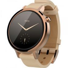 Motorola Moto 360 2nd Generation Leather (Rose Gold) 42mm - умные часы для Android