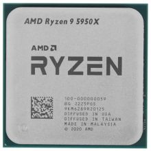 Процессор AMD Ryzen 9 5950X AM4, 16 x 3400 МГц, OEM