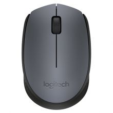 Беспроводная мышь Logitech M170, серый/черный