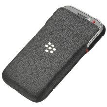 Кожаный чехол Leather Pocket для BlackBerry Q20 Classic Black