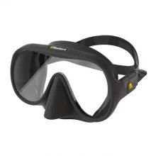 Маска для дайвинга Blackbird Mission One мягкая обтюрация, черная