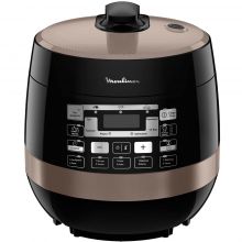 Мультиварка Moulinex Quickchef CE430A32, черный/бронзовый