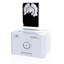 Док-станция Vantec DualBay NST-D200SU (White) для 2-x HDD 2.5 - 3.5 SATA USB, eSata