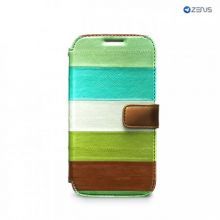 Чехол Zenus Prestige Natural EEl Leather Diary Series для Samsung Galaxy S4 I9500 (Green)