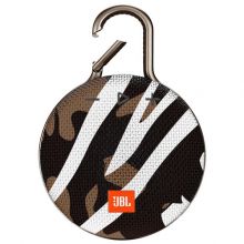 Портативная акустика JBL Clip 3 Black Star, black/white/brown