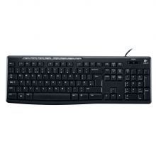 Logitech Keyboard K200 for Business Black USB