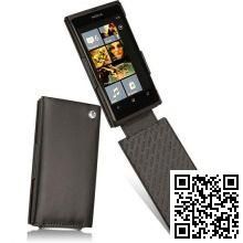 Кожаный чехол Noreve Tradition для Nokia Lumia 800 (Black)