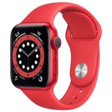 Умные часы Apple Watch Series 6 GPS + Cellular 40mm Aluminum Case with Sport Band PRODUCT(RED)