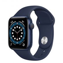 Умные часы Apple Watch Series 6 GPS 40mm Aluminum Case with Sport Band (Синий/Темный ультрамарин)