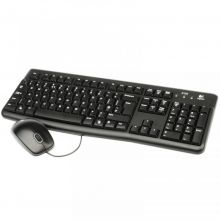 Клавиатура и мышь Logitech Desktop MK120 Black USB