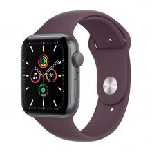 Умные часы Apple Watch SE GPS + Cellular 40мм Aluminum Case with Sport Band (Space Gray/Dark Cherry)