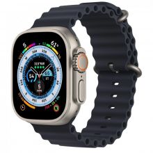 Умные часы Apple Watch Ultra 49 мм Titanium Case GPS + Cellular, титановый/полуночный Ocean Band