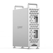 Док-станция Orico MiniPro для Mac mini M4/M4 Pro 5-in-1 отсек SSD, серебристый MS10-5P