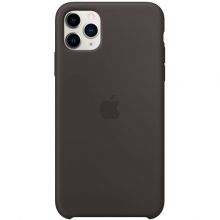 Чехол-накладка Apple силиконовый для iPhone 11 Pro Max черный (MX002ZM/A)