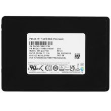 Твердотельный накопитель Samsung PM9A3 Enterprise MZQL27T6HBLA-00A07 2.5 U.2, 7.68TB, 6700/4000 MB/s, 1000k/200k IOPS, NVME Gen 4