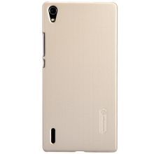 Чехол Nillkin Super Frosted Shield для Huawei Ascend P7 (Gold)