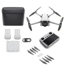 Квадрокоптер DJI Mini 3 Fly More Combo RC, серый