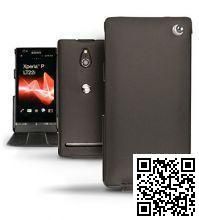 Кожаный чехол Noreve Tradition Sony Xperia P (Black)