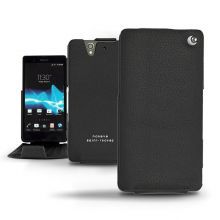 Кожаный чехол Noreve для Sony Xperia Z Ambition leather case (Ebony black)