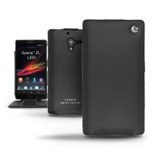 Кожаный чехол Noreve для Sony Xperia ZL Tradition leather case (Black)