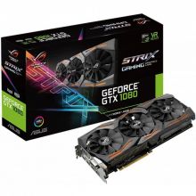 Видеокарта ASUS GeForce GTX 1080 1670Mhz PCI-E 3.0 8192Mb 10010Mhz 256 bit DVI 2xHDMI HDCP (STRIX-GTX1080-A8G-GAMING)