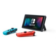 Игровая приставка Nintendo Switch 32 ГБ, неоновый синий/неоновый красный + чехол