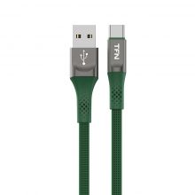 Кабель USB Type-C TFN 0.6m Zinc green (TFN-CZNUSBC06MGRN)