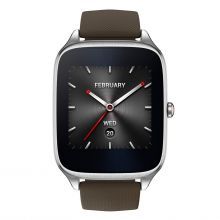 Asus ZenWatch 2 WI501Q Silver/Brown Rubber - умные часы для Android