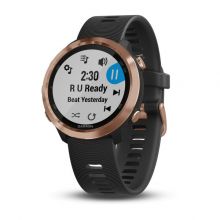 Умные часы Garmin Forerunner 645 Music, розовое золото/черный