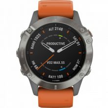 Умные часы Garmin Fenix 6 Sapphire титановый