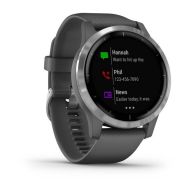 Умные часы Garmin Vivoactive 4, серебристый/серый