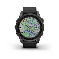 Умные часы Garmin Fenix 7s Pro Sapphire Solar DLC, черный