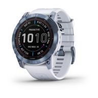 Умные часы Garmin Fenix 7X Sapphire Solar Wi-Fi, синий/серый