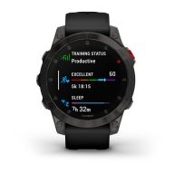 Умные часы Garmin Epix Gen 2 Sapphire DLC, титановые черные