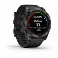 Умные часы Garmin Fenix 7X Pro Sapphire Solar Wi-Fi, серый/черный