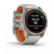 Умные часы Garmin Fenix 7X Pro Sapphire Solar Wi-Fi, Titanium/Fog Gray