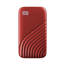 Внешний SSD Western Digital My Passport SSD с технологией NVMe 1 ТБ (Red)