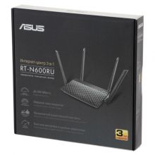 Wi-Fi роутер ASUS RT-N600RU, черный