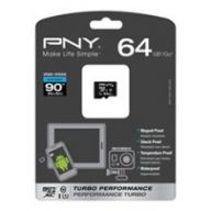 Карта памяти PNY Turbo microSDXC Class 10 90 Mb/s UHS 64GB