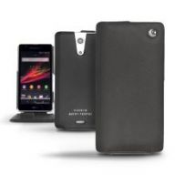 Кожаный чехол Noreve для Sony Xperia ZR Tradition leather case (Black)