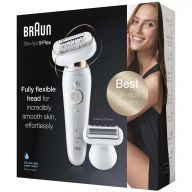 Эпилятор Braun 9001 Silk-epil 9 Flex SES, белый