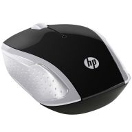 Беспроводная мышь HP 200, черный/серебристый
