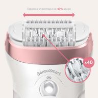 Эпилятор Braun 9-705 Silk-epil 9 SES, белый