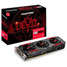 Видеокарта PowerColor Radeon RX 570 1320Mhz PCI-E 3.0 4096Mb 7000Mhz 256 bit DVI HDMI HDCP Red Devil